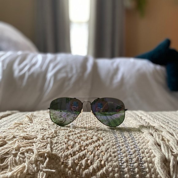 Ray-Ban Accessories - Lavender Purple Aviator Ray-Ban 58MM